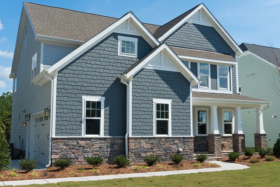 Cedar impression siding